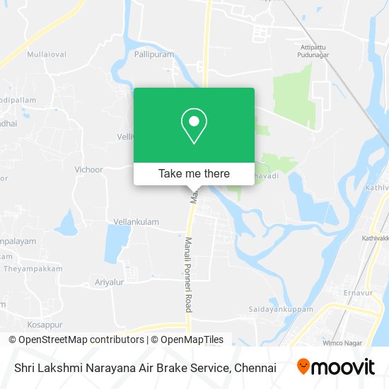 Shri Lakshmi Narayana Air Brake Service map