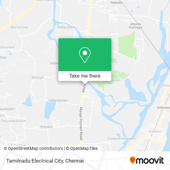 Tamilnadu Electrical City map