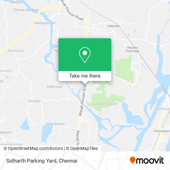 Sidharth Parking Yard map