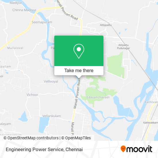 Engineering Power Service map