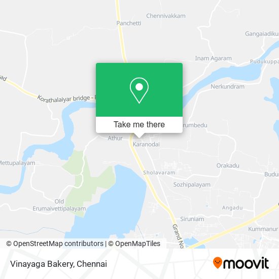 Vinayaga Bakery map