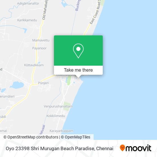 Oyo 23398 Shri Murugan Beach Paradise map