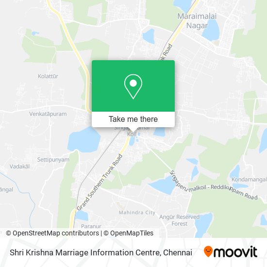 Shri Krishna Marriage Information Centre map