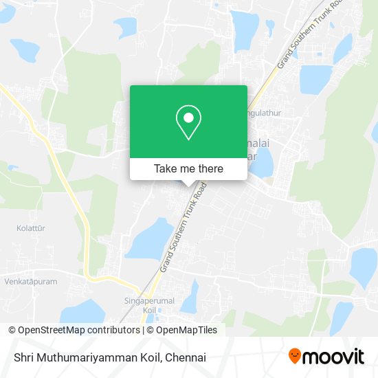 Shri Muthumariyamman Koil map