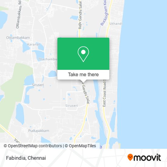 Fabindia map