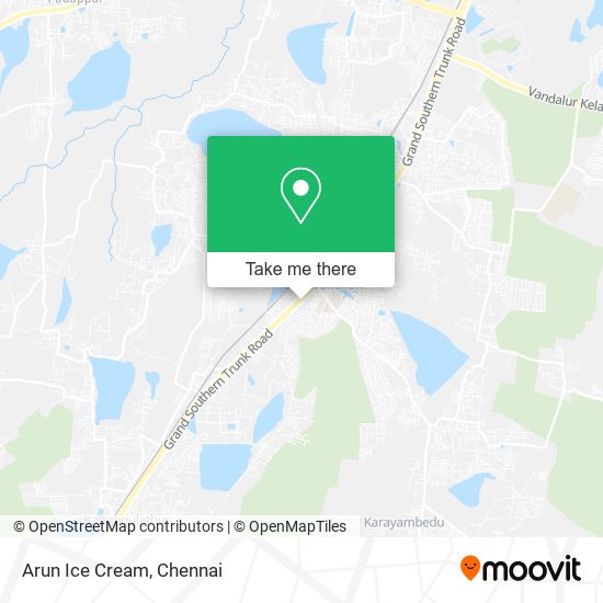 Arun Ice Cream map