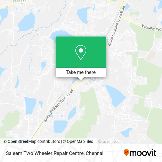 Saleem Two Wheeler Repair Centre map