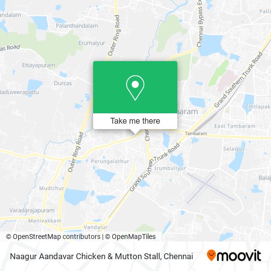 Naagur Aandavar Chicken & Mutton Stall map