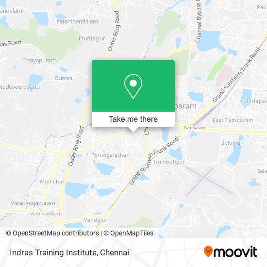 Indras Training Institute map
