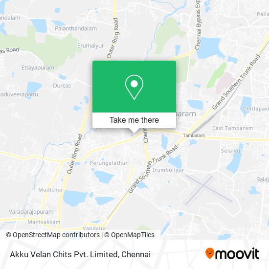 Akku Velan Chits Pvt. Limited map