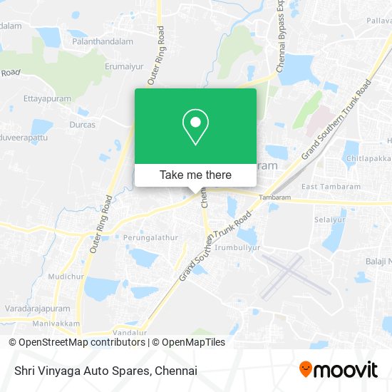 Shri Vinyaga Auto Spares map