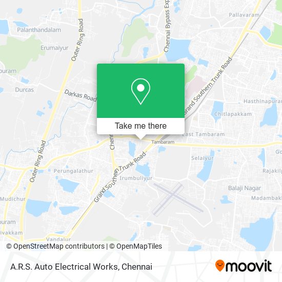 A.R.S. Auto Electrical Works map