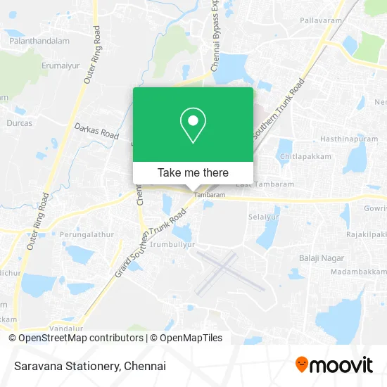 Saravana Stationery map