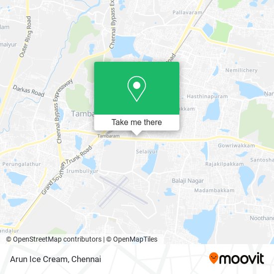 Arun Ice Cream map