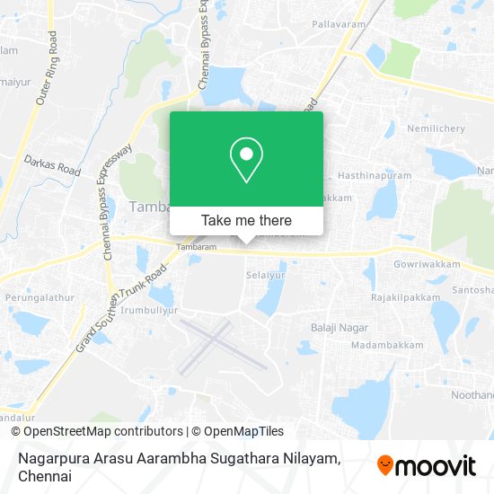 Nagarpura Arasu Aarambha Sugathara Nilayam map