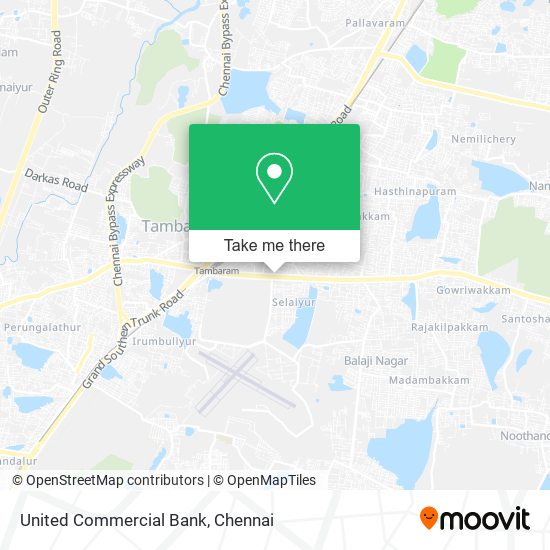 United Commercial Bank map
