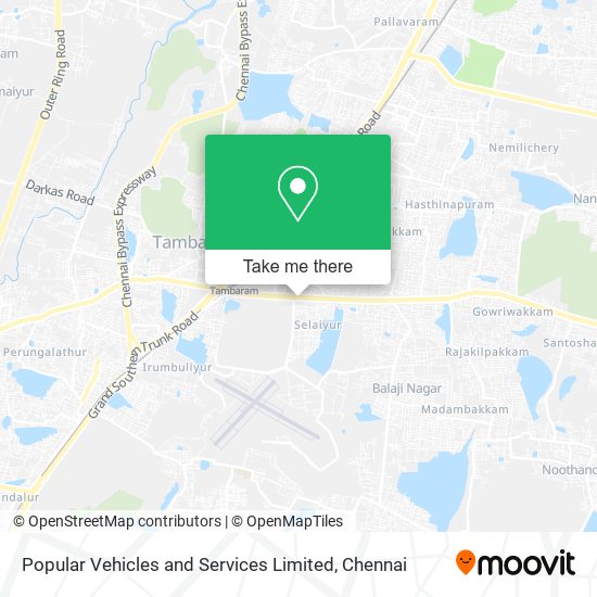 Popular Vehicles and Services Limited map