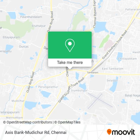 Axis Bank-Mudichur Rd map