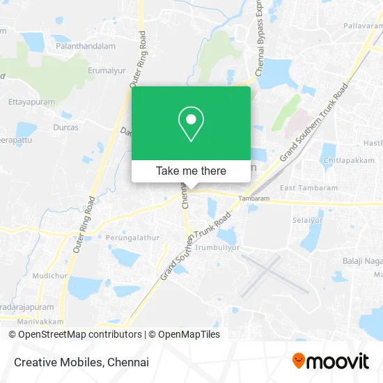Creative Mobiles map