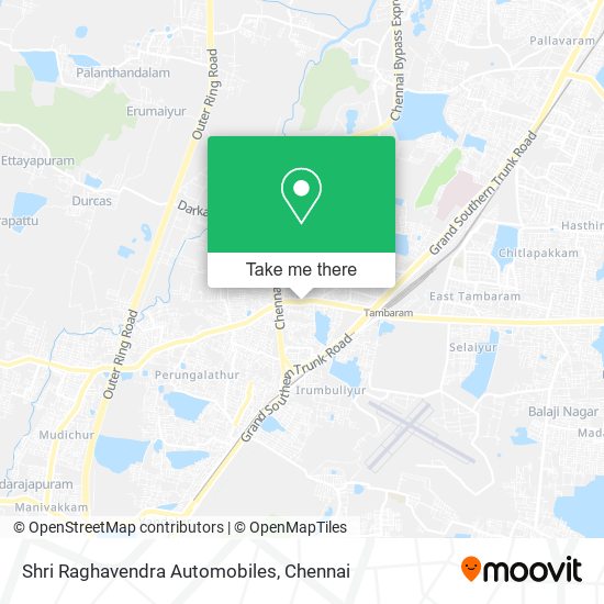 Shri Raghavendra Automobiles map