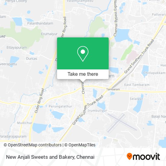 New Anjali Sweets and Bakery map