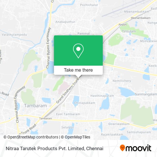 Nitraa Tarutek Products Pvt. Limited map