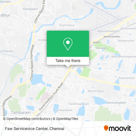 Faw Servicevice Center map