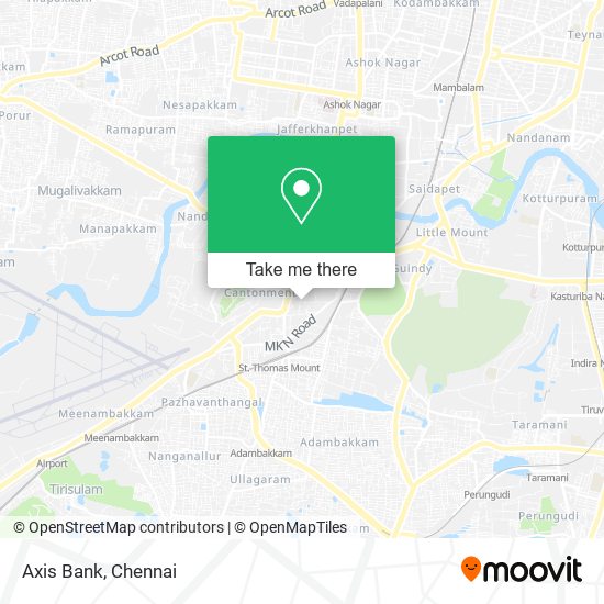 Axis Bank map