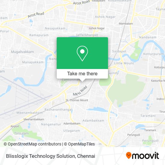 Blisslogix Technology Solution map