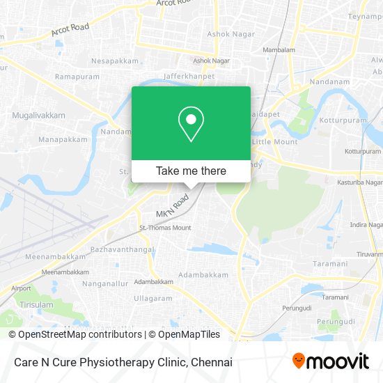 Care N Cure Physiotherapy Clinic map
