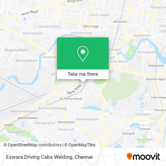 Eswara Driving Cabs Welding map