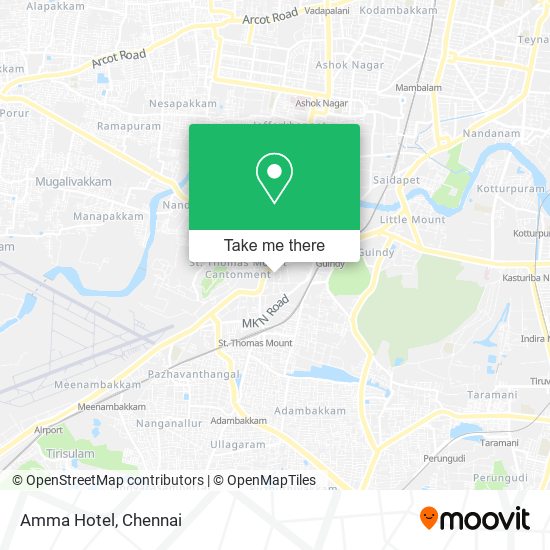 Amma Hotel map