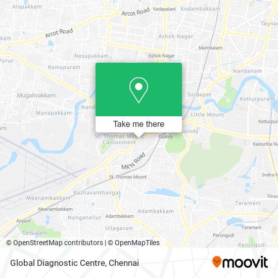 Global Diagnostic Centre map