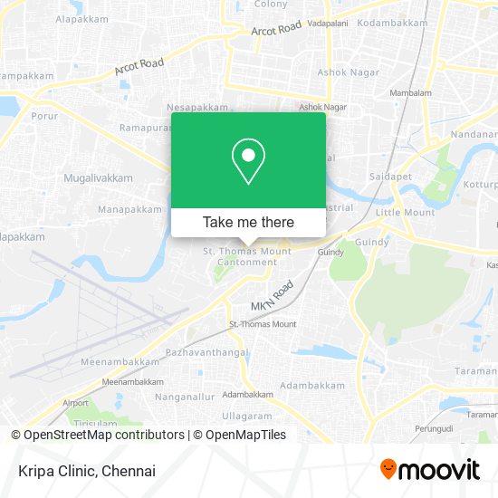 Kripa Clinic map