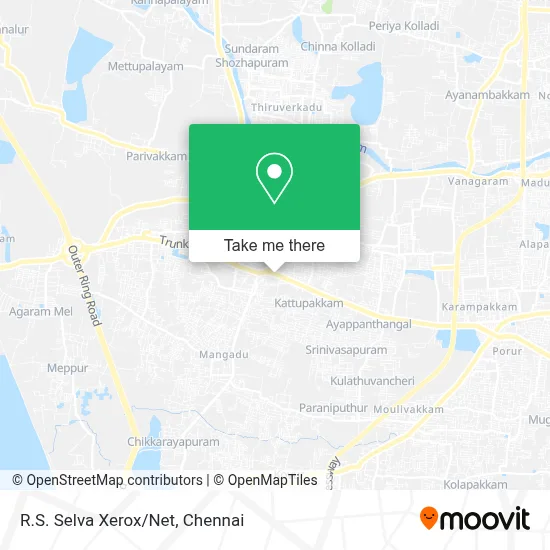 R.S. Selva Xerox/Net map