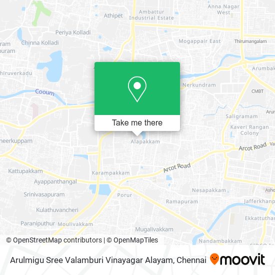 Arulmigu Sree Valamburi Vinayagar Alayam map
