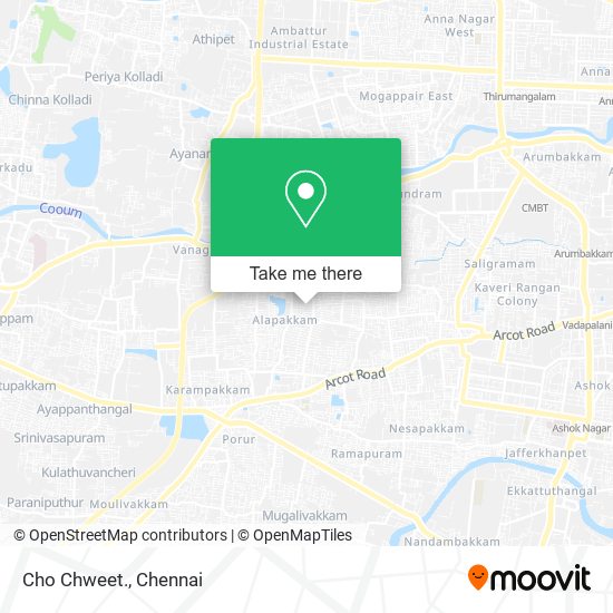 Cho Chweet. map