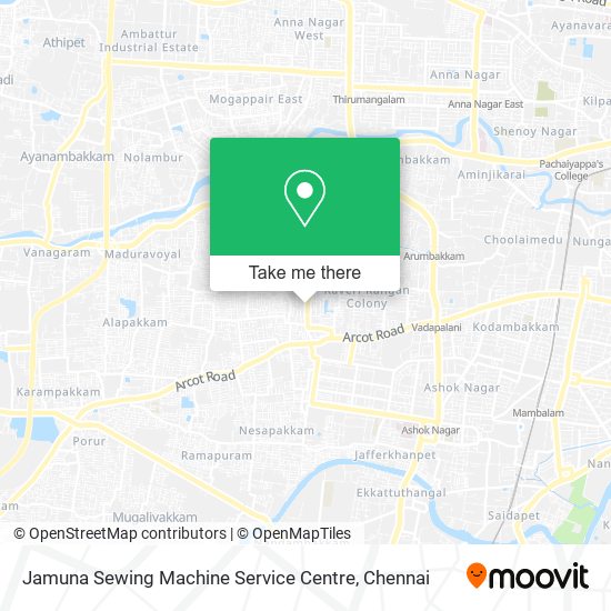 Jamuna Sewing Machine Service Centre map
