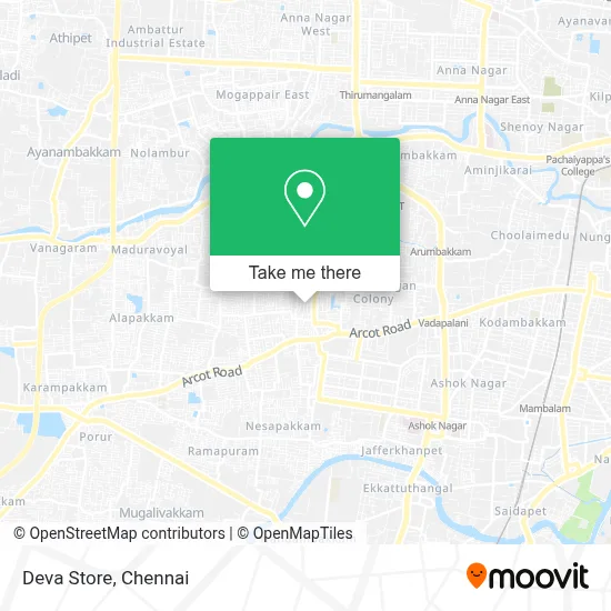 Deva Store map