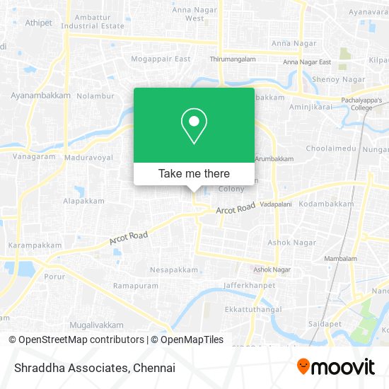 Shraddha Associates map