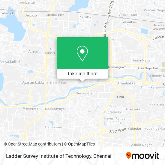 Ladder Survey Institute of Technology map