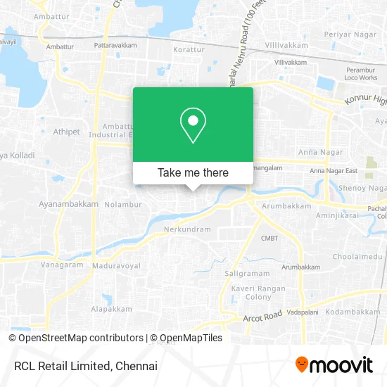 RCL Retail Limited map