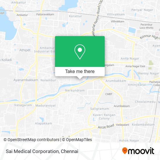 Sai Medical Corporation map