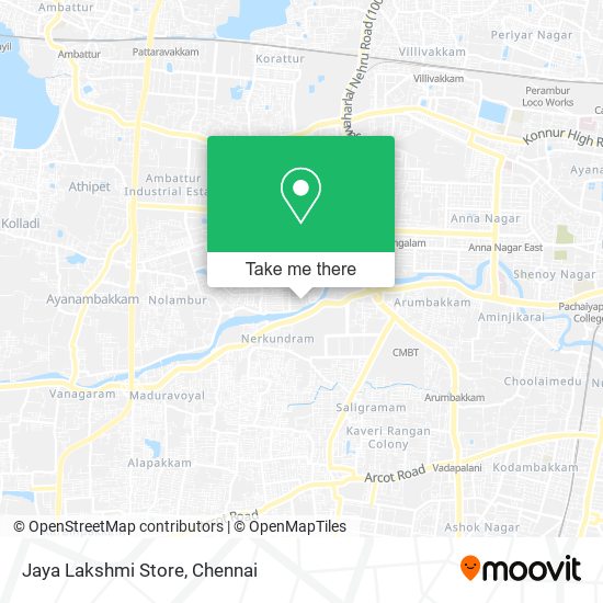 Jaya Lakshmi Store map