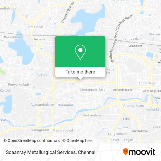 Scaanray Metallurgical Services map