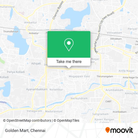 Golden Mart map