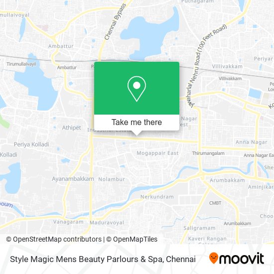 Style Magic Mens Beauty Parlours & Spa map