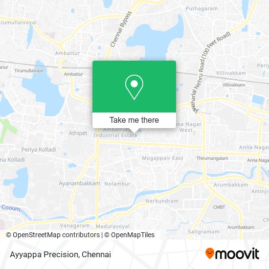 Ayyappa Precision map