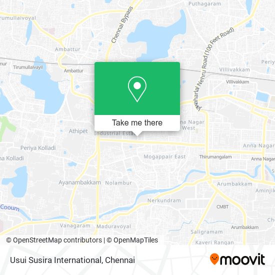 Usui Susira International map