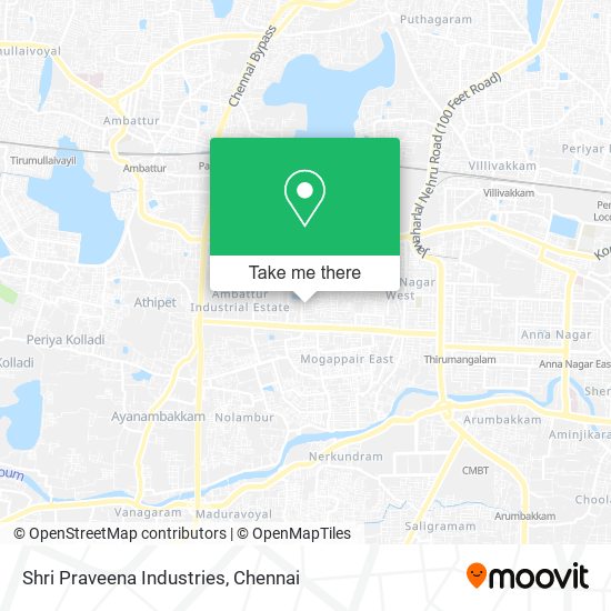 Shri Praveena Industries map